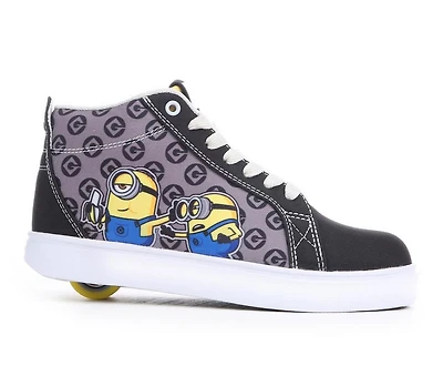 Kids' Heelys Little Kid & Big Kid Minions Racer 2 Mid-Top Skate Sneakers