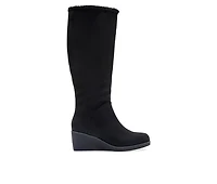 Women's Aerosoles Binocular Shearling Tall Winter Wedge Boots