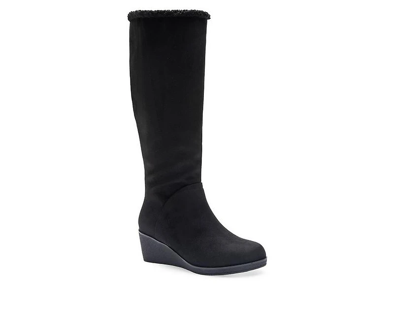 Women's Aerosoles Binocular Shearling Tall Winter Wedge Boots