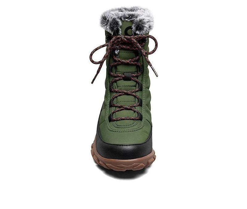 Women's Bogs Footwear Cedar Quilt Lace Winter Boots