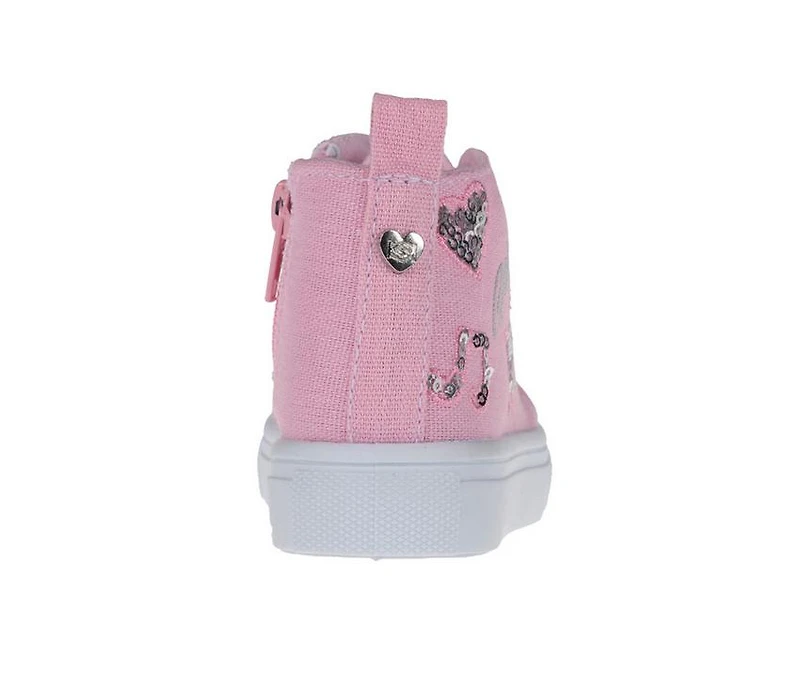 Girls' Bebe Toddler Dacee High Top Sneakers