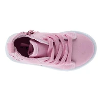 Girls' Bebe Toddler Dacee High Top Sneakers
