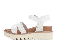 Girls' MIA Little Kid & Big Almah Platform Wedge Sandals