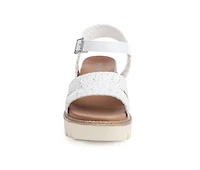 Girls' MIA Little Kid & Big Almah Platform Wedge Sandals