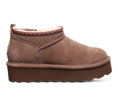 Women's Bearpaw Retro Super Short Deco Platform Winter Booties