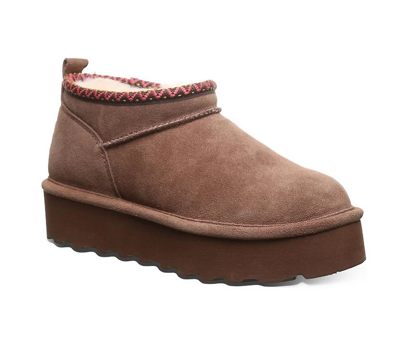 Women's Bearpaw Retro Super Short Deco Platform Winter Booties