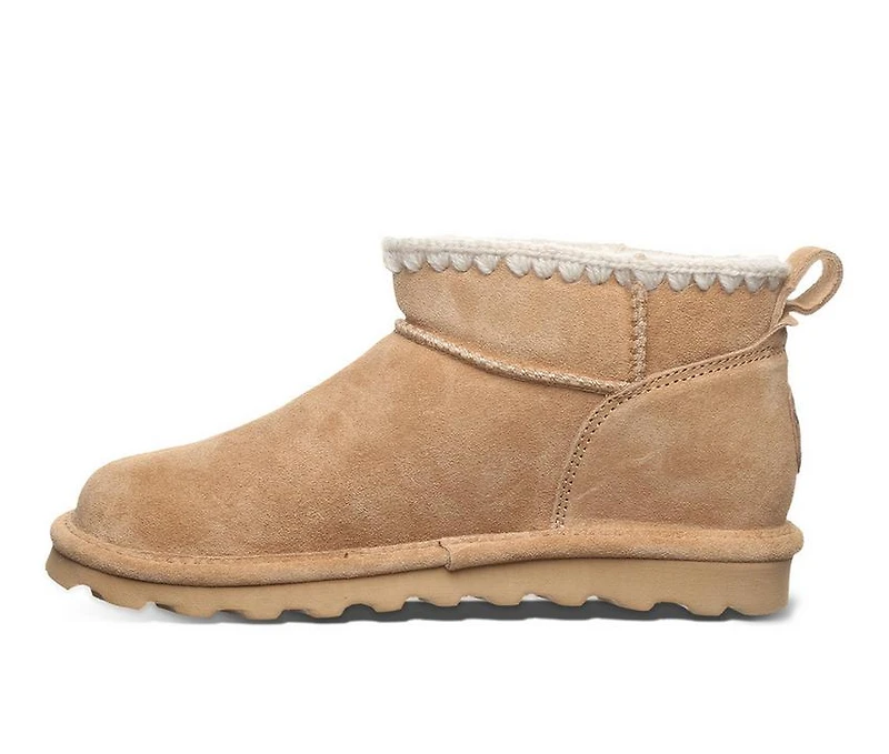 Women's Bearpaw Shorty Crochet Winter Booties