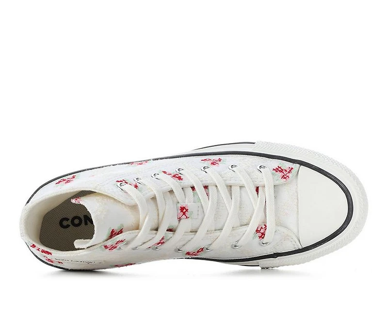 Girls' Converse Big Kid High Vintage Floral High-Top Sneakers