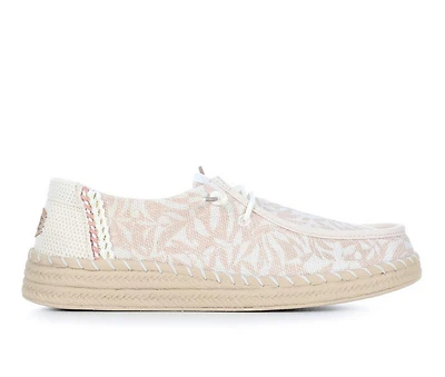 Women's HEYDUDE Wendy Espadrille Retro Palm Casual Shoes
