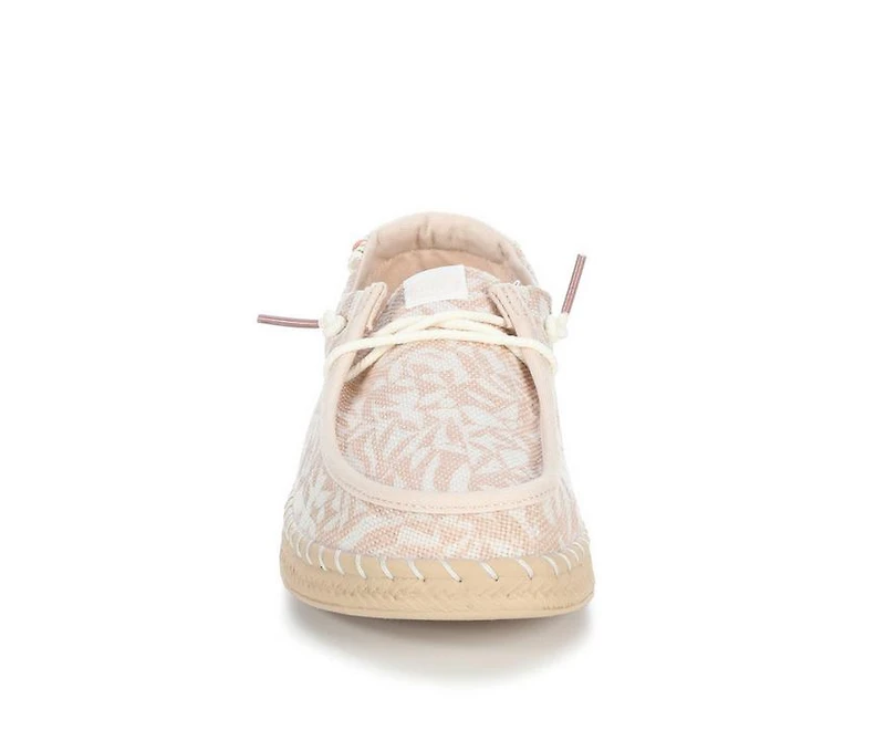 Women's HEYDUDE Wendy Espadrille Retro Palm Casual Shoes