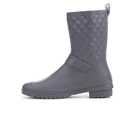 Women's Capelli New York Solid Quilted Rain Boots