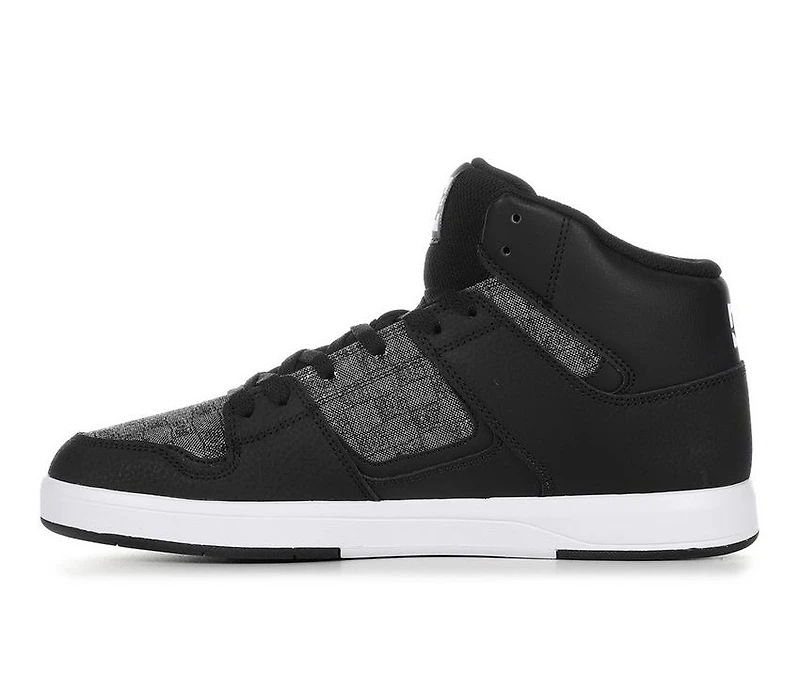 Men's DC Cure Hi Top Skate Shoes