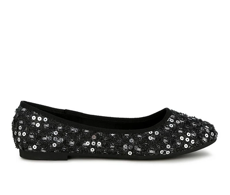 Women's London Rag Sujet Flats