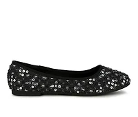 Women's London Rag Sujet Flats