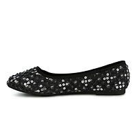 Women's London Rag Sujet Flats