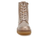 Women's London Rag Clover Combat Booties