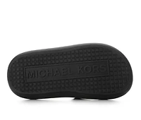 Kids' MICHAEL KORS Little Kid & Big Raelyn Masyn Sport Slides