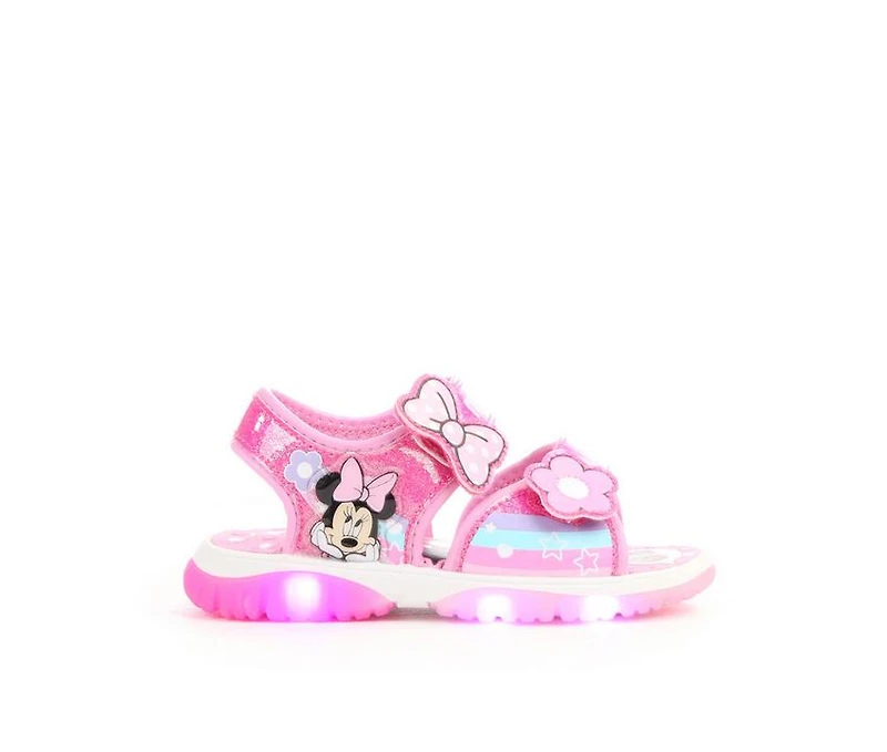 Girls' Disney Toddler & Little Kid Minnie 2 Light-Up Sandals