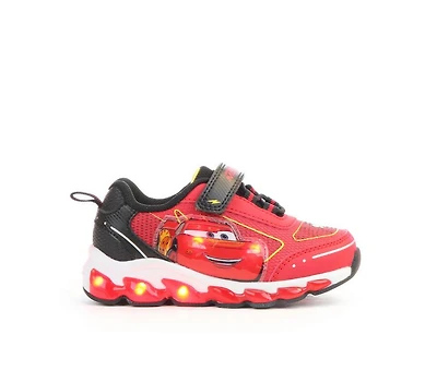 Boys' Disney Toddler & Little Kid Cars Lighted 8 Light-Up Sneakers