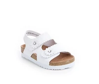 Girls' Rachel Shoes Infant & Toddler Little Kid Lil Edena Footbed Sandals