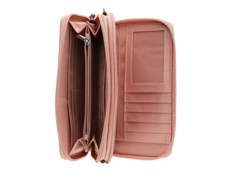Bueno Of California Toiled Wallet on a String Crossbody Bag