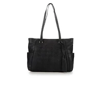 Bueno Of California Woven Tote Handbag