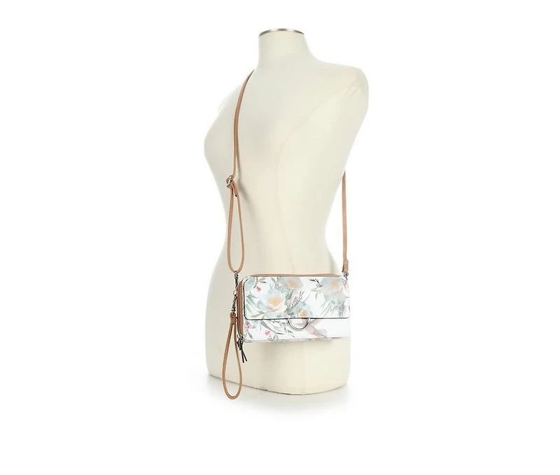 Bueno Of California Print Wallet on a String Crossbody Bag