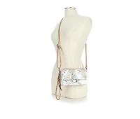 Bueno Of California Print Wallet on a String Crossbody Bag