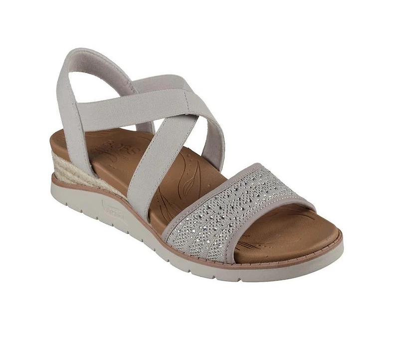 Women's BOBS Arch Fit Beach Kiss 114016 Wedges