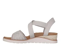 Women's BOBS Arch Fit Beach Kiss 114016 Wedges