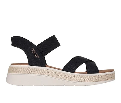 Women's BOBS 114417 Sun Ray Slip-Ins Wedge Sandals