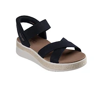 Women's BOBS 114417 Sun Ray Slip-Ins Wedge Sandals
