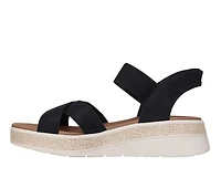 Women's BOBS 114417 Sun Ray Slip-Ins Wedge Sandals