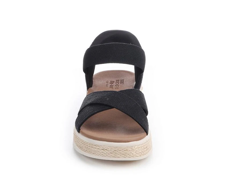 Women's BOBS 114417 Sun Ray Slip-Ins Wedge Sandals