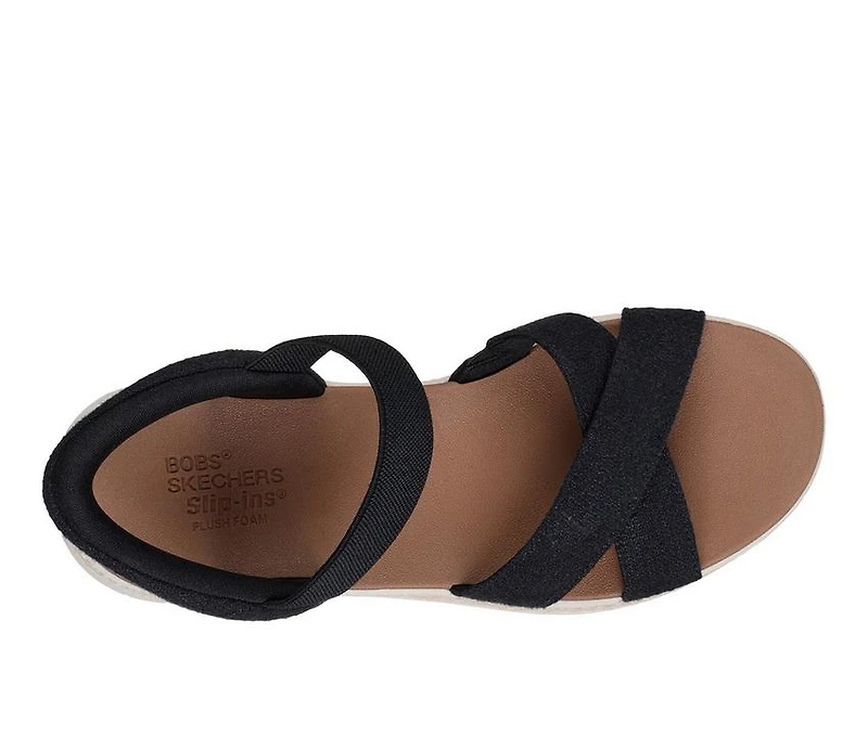 Women's BOBS 114417 Sun Ray Slip-Ins Wedge Sandals