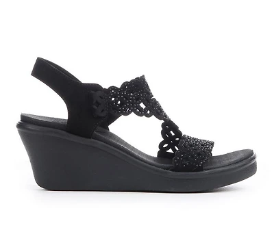 Women's Skechers Cali Rumble on Sassier 119617 Wedge Sandals