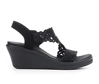 Women's Skechers Cali Rumble on Sassier 119617 Wedge Sandals
