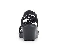 Women's Skechers Cali Rumble on Sassier 119617 Wedge Sandals
