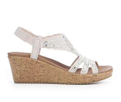 Women's Skechers Cali Beverlee Dazzling Charm 119588 Wedge Sandals