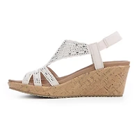 Women's Skechers Cali Beverlee Dazzling Charm 119588 Wedge Sandals