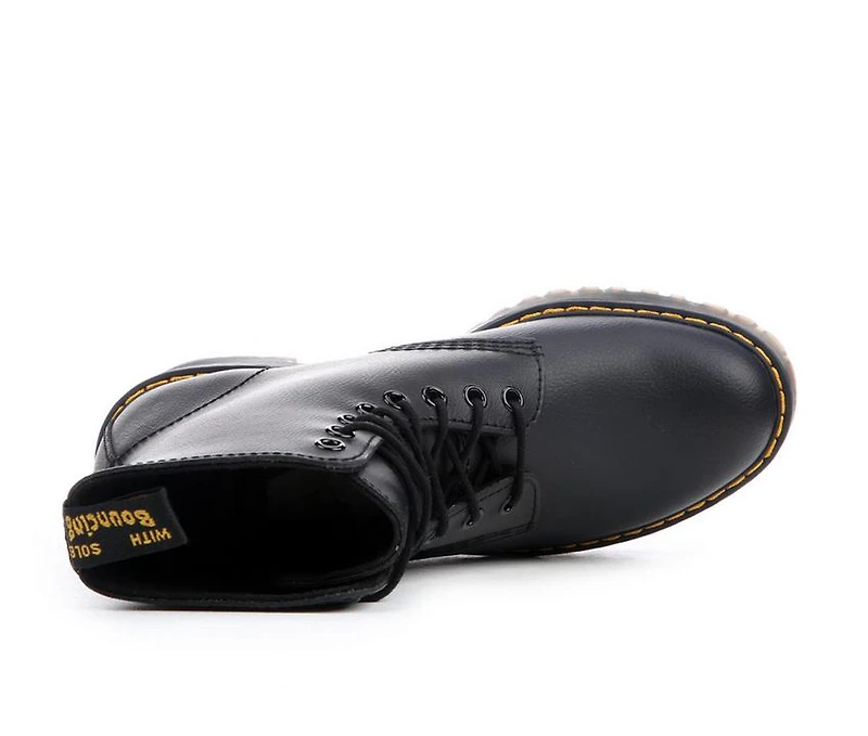 Women's Dr. Martens Sanguine 8 Eye Heeled Combat Boots