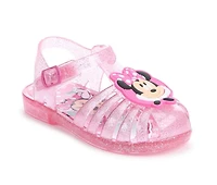 Girls' Disney Toddler Minnie Jelly Sandals