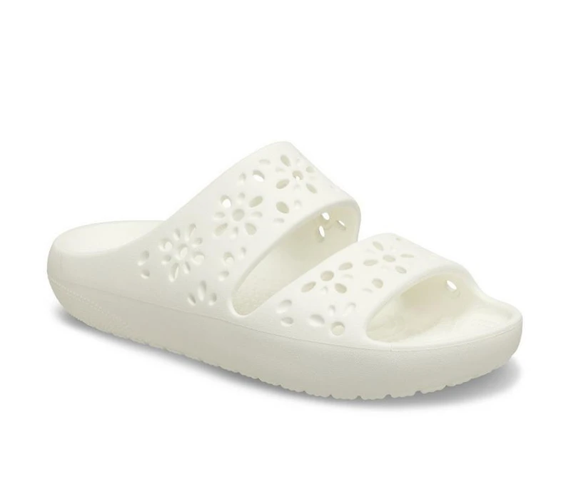 Women's Crocs Classic Floral Cutout Sandal