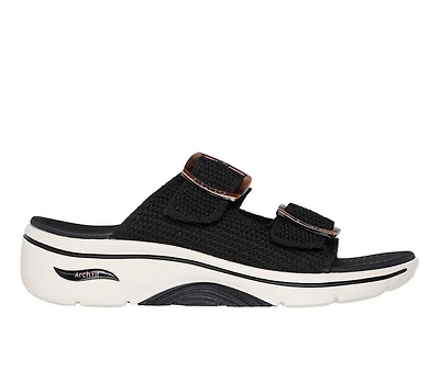 Women's Skechers Go Walk Arch Fit 140871 Wedge Sandals