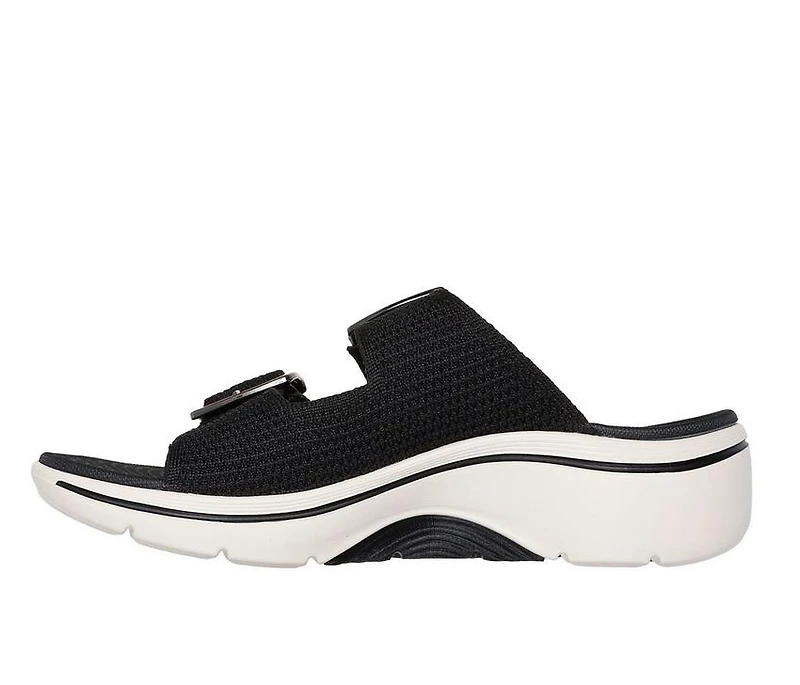 Women's Skechers Go Walk Arch Fit 140871 Wedge Sandals
