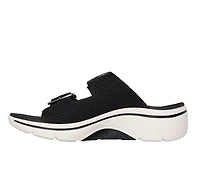 Women's Skechers Go Walk Arch Fit 140871 Wedge Sandals