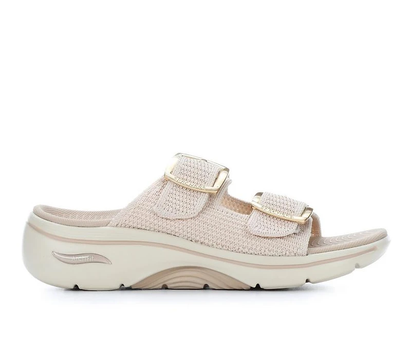 Women's Skechers Go Walk Arch Fit 140871 Wedge Sandals