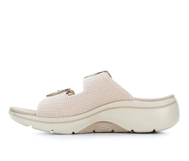 Women's Skechers Go Walk Arch Fit 140871 Wedge Sandals