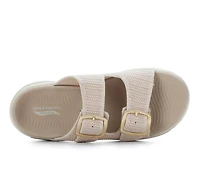 Women's Skechers Go Walk Arch Fit 140871 Wedge Sandals