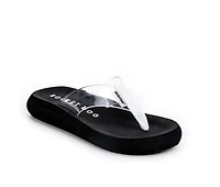 Women's Rocket Dog Sunset Lucite Flip-Flops